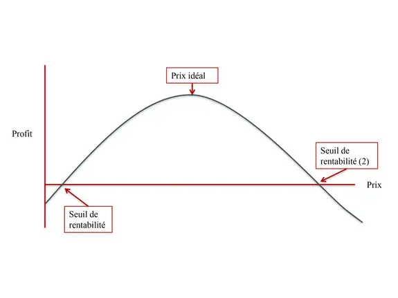 Effet du prix sur le profit