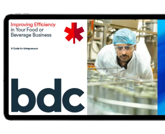 ebook - Improving Efficiency in Your Food or Beverage Business